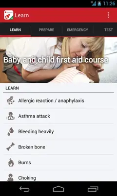 Baby & Child First Aid android App screenshot 3